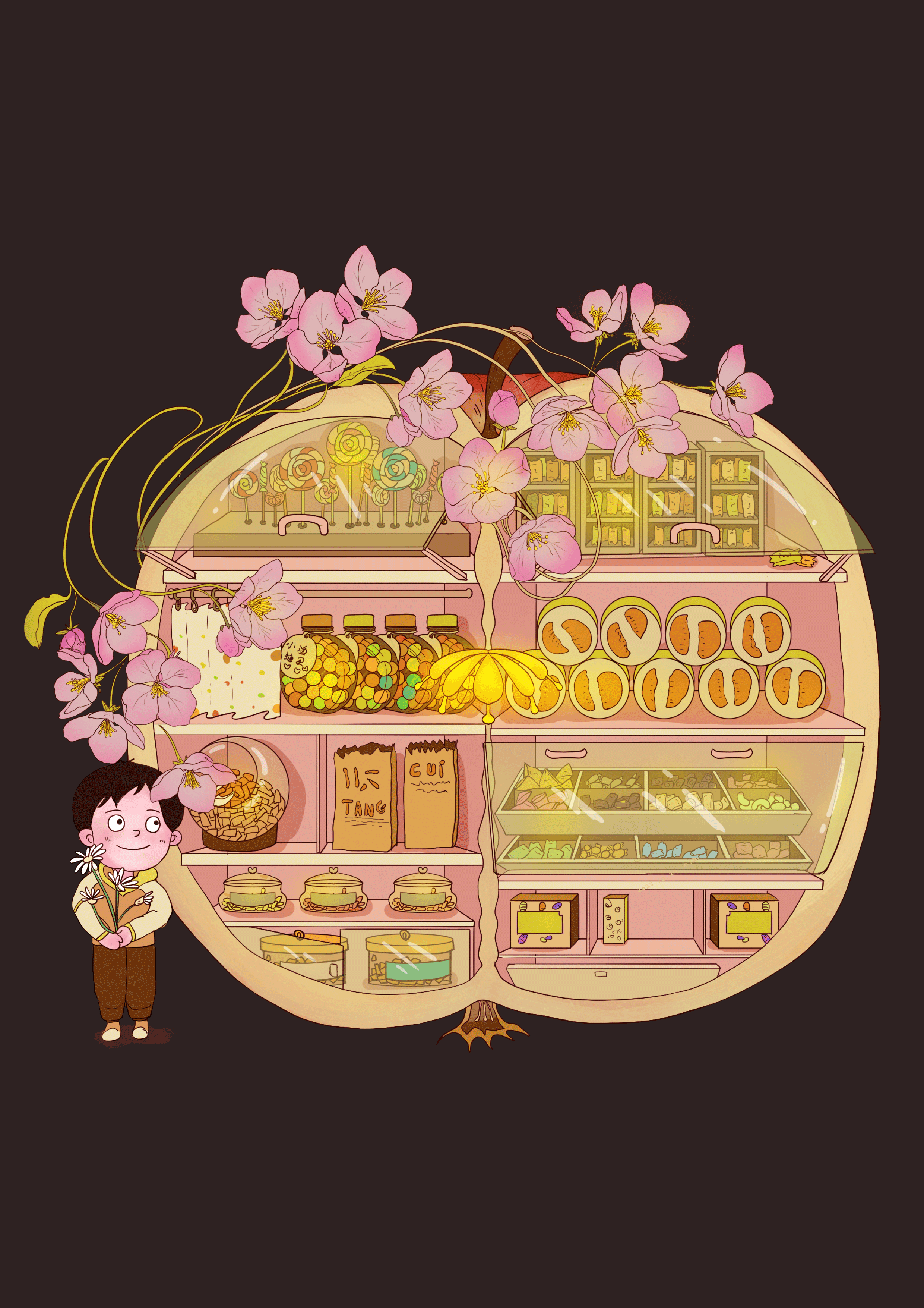 苹果糖果屋