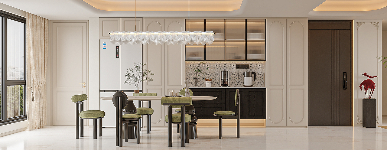 轻法式—择木创建新晨效果图