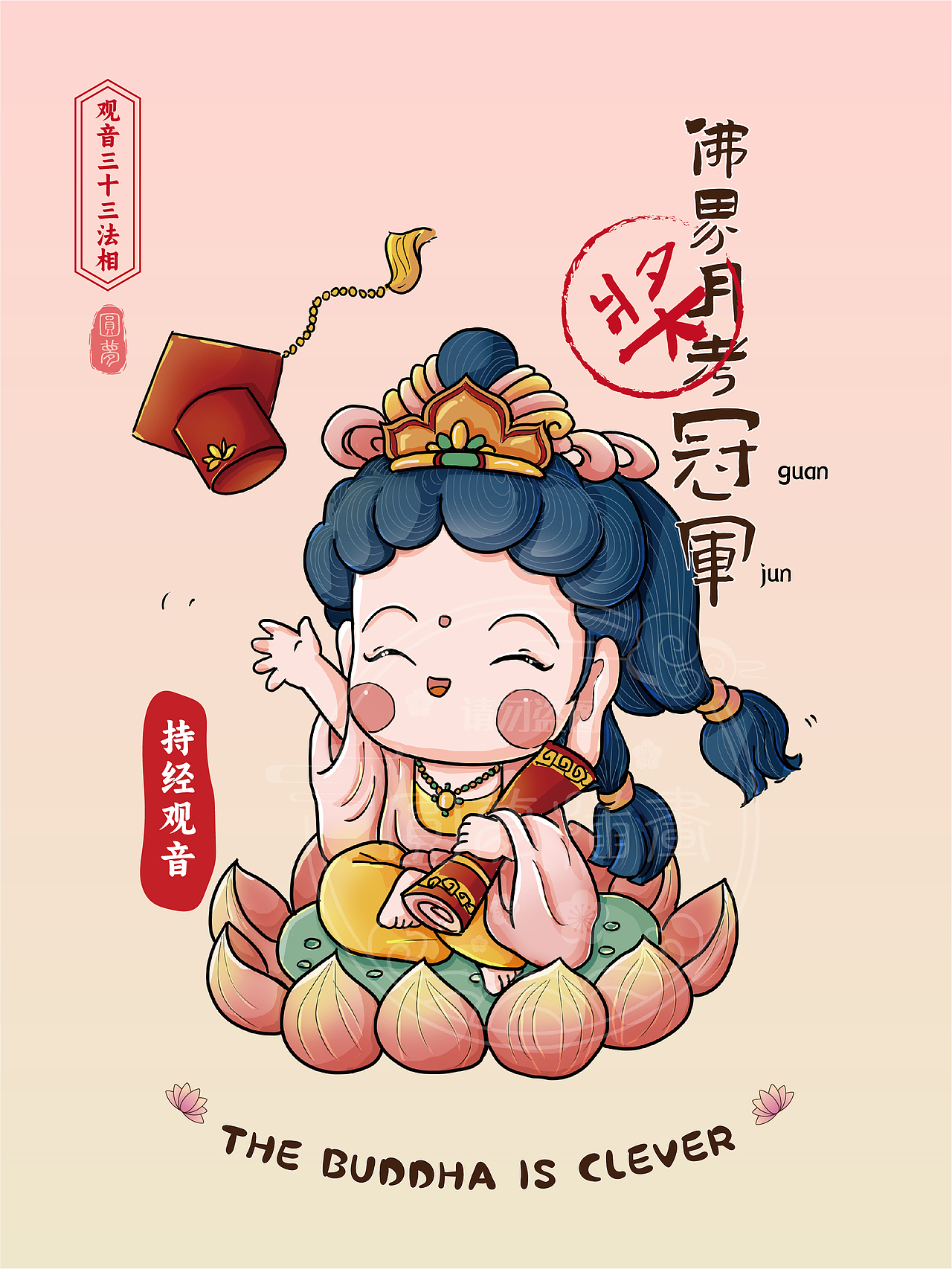 Q版观音三十三法相(图ZMzk4MTY4ODIw) - 商业插画 - 站酷设计师圆梦0702原创素材 - 站酷ZCOOL
