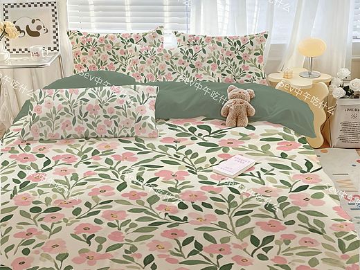 「花屿森语」四件套：把春日花园搬进卧室，躺进温柔乡
