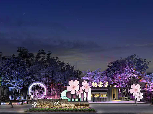 亮化效果图设计