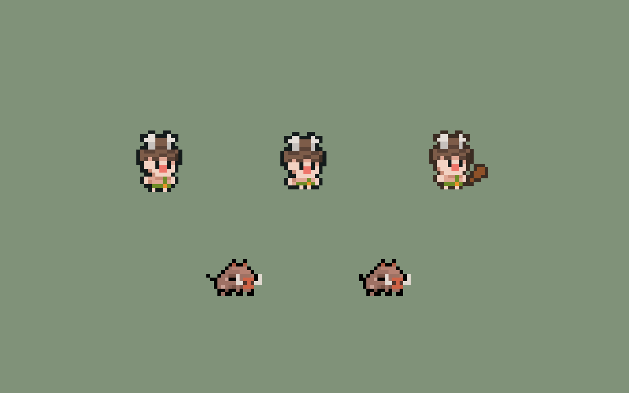 像素游戏设计-蛮蛮一族