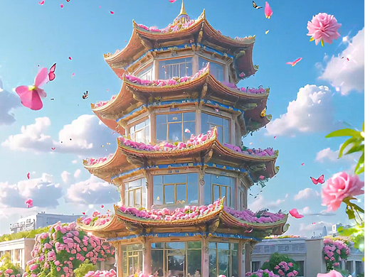 城市万物花开