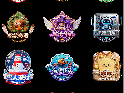 设计师私藏！轻松get超Q萌立体图标