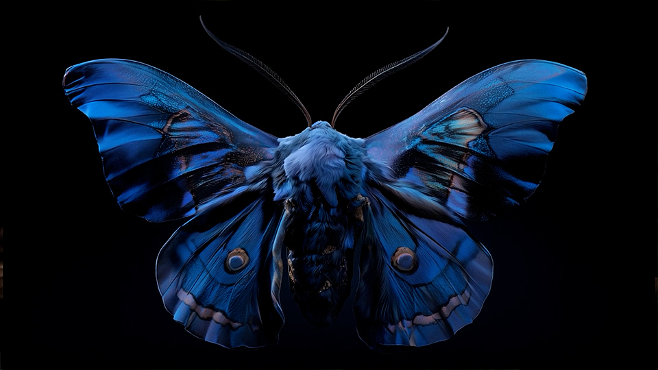 生成艺术影像AIGC《Butterfly》