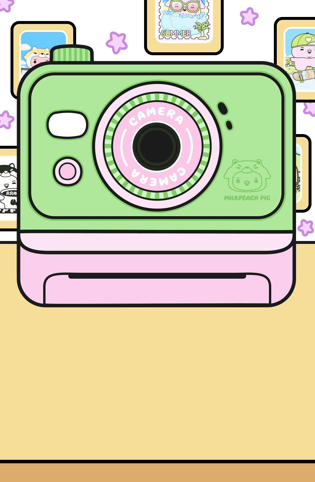 奶桃猪逐帧小短片第二弹（图ZMzk4MTgzNDI0） - 其他动漫 - 站酷设计师贝贝的天空原创素材 - 站酷ZCOOL