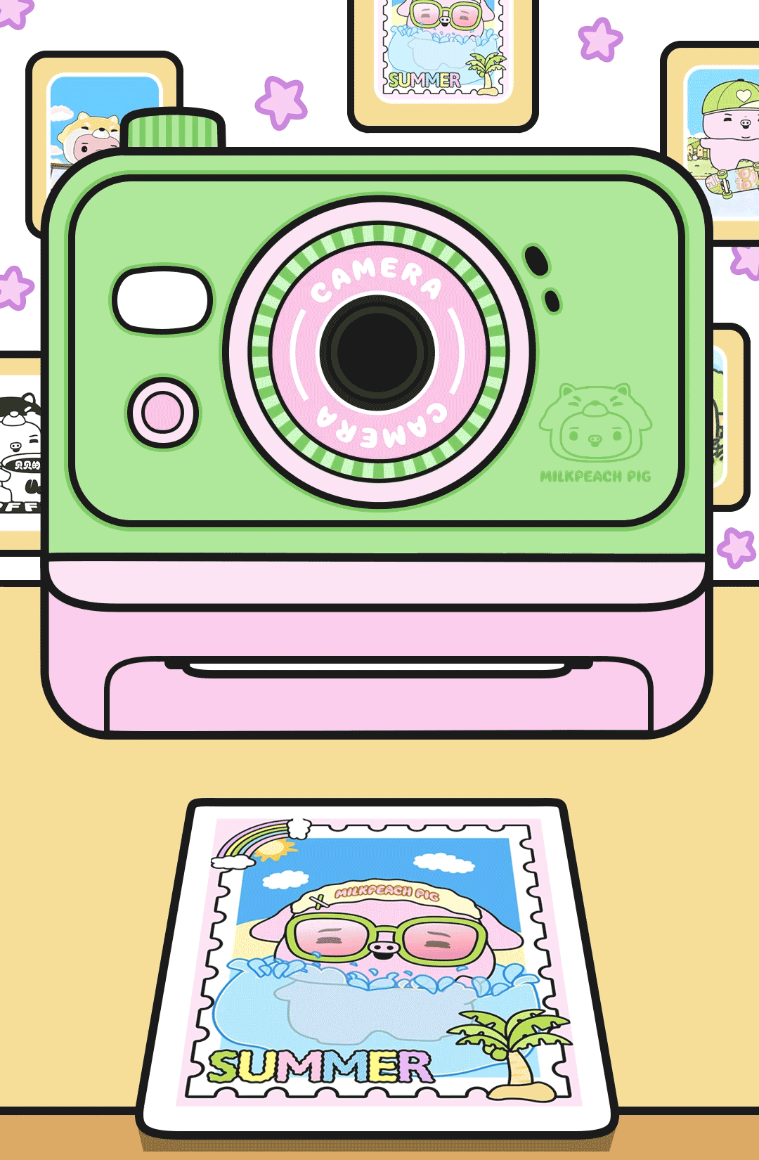 奶桃猪逐帧小短片第二弹（图ZMzk4MTgzNDMy） - 其他动漫 - 站酷设计师贝贝的天空原创素材 - 站酷ZCOOL