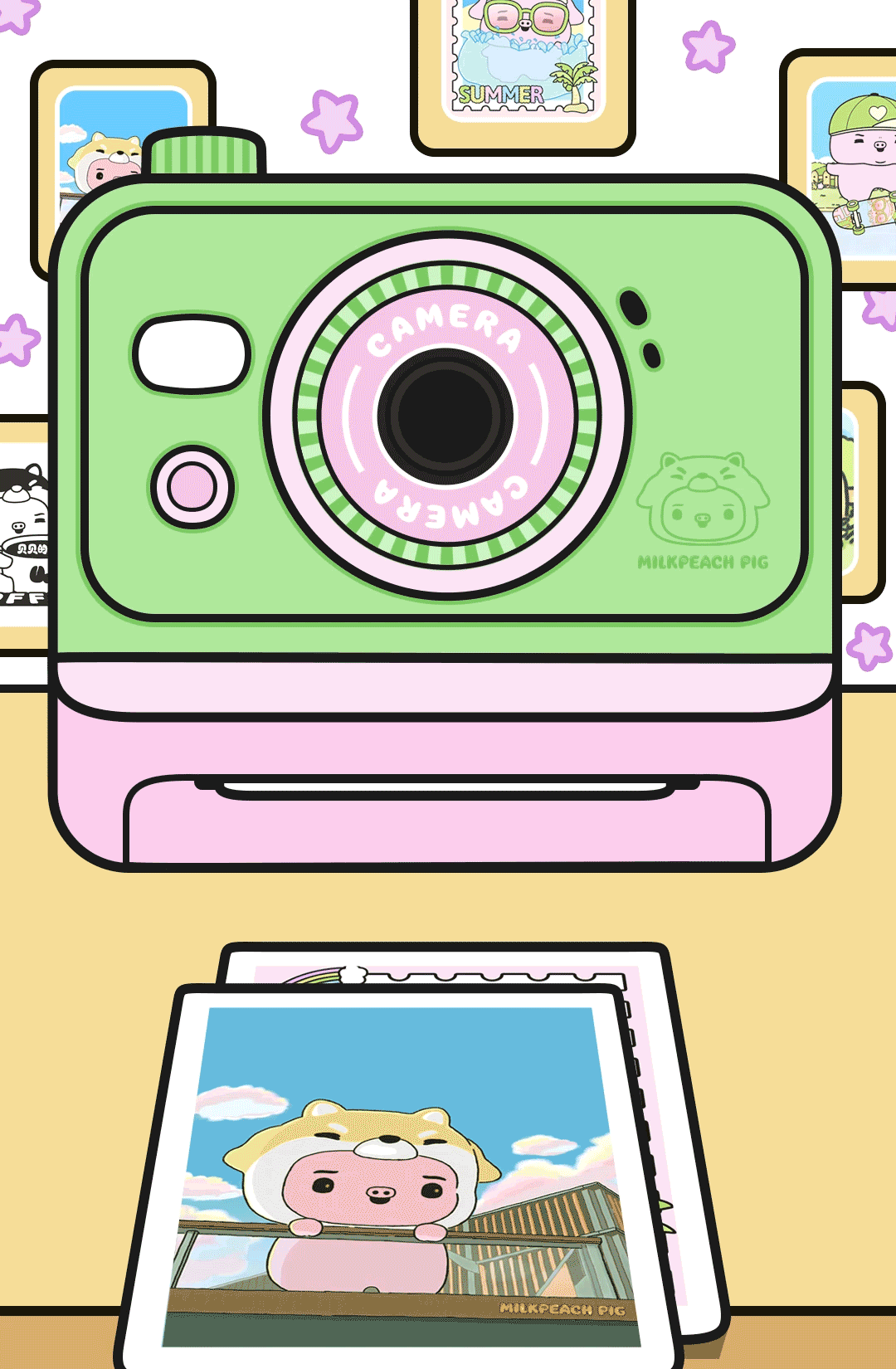 奶桃猪逐帧小短片第二弹（图ZMzk4MTgzNDM2） - 其他动漫 - 站酷设计师贝贝的天空原创素材 - 站酷ZCOOL