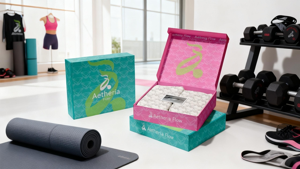 Aetheria Flow | 女性运动品牌设计 logo设计