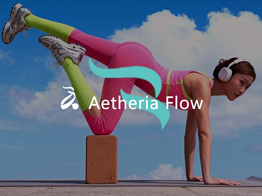 Aetheria Flow | 女性运动品牌设计 logo设计 
