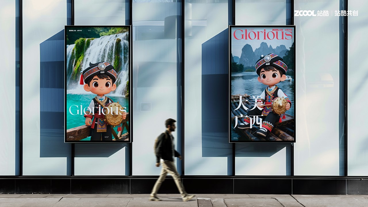 在山水间，看见人的温度（图ZMzk4MTg5MzAw） - 品牌 - 站酷设计师南城888原创素材 - 站酷ZCOOL