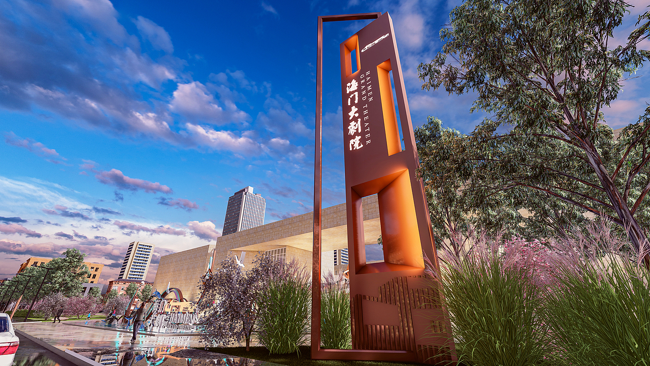 大剧院导视设计-文化雕塑博物馆导视设计