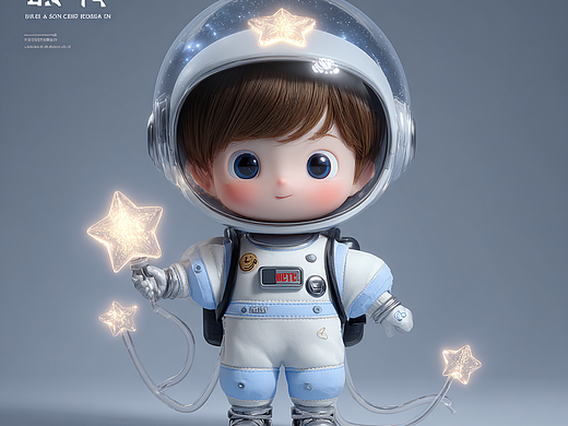 星童（個人主頁-ZNzI3MDU5ODA=） - AI作品 - 站酷設(shè)計師茉血怡然原創(chuàng)素材 - 站酷ZCOOL