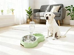 2025*亚马逊宠物用品狗盆狗碗猫碗主图A+