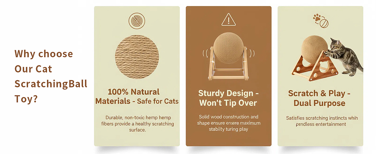 2025*亚马逊宠物用品猫抓球主图A+（图ZMzk4MTk5OTg4） - 电商 - 站酷设计师Leettle原创素材 - 站酷ZCOOL