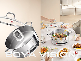 电商厨房电器摄影 |康巴赫 电热平底锅 X BOYA视觉