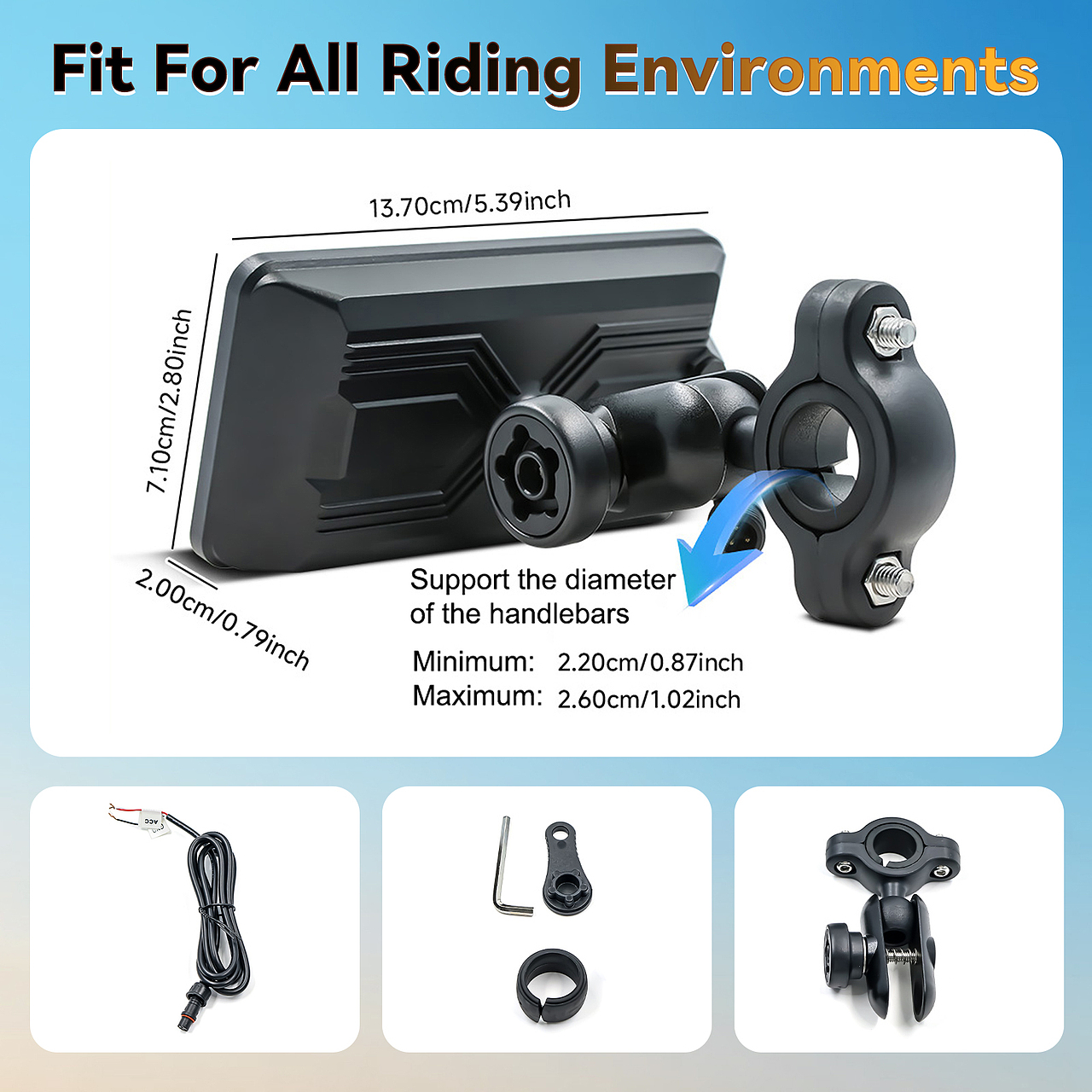 跨境亚马逊摩托导航主图+A+