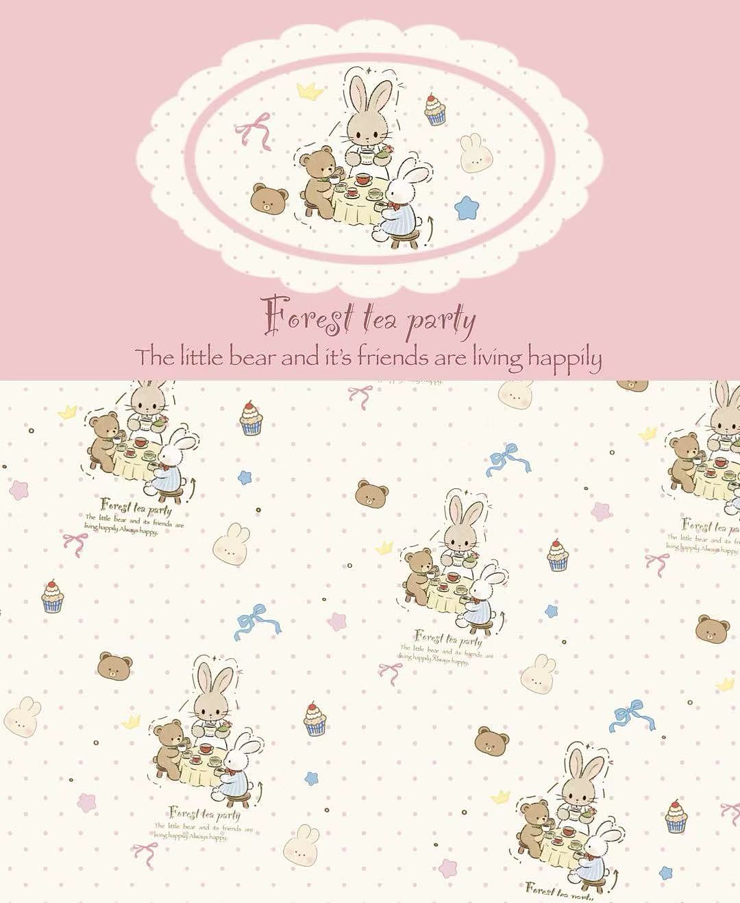 「森林茶话会」系列插画周边