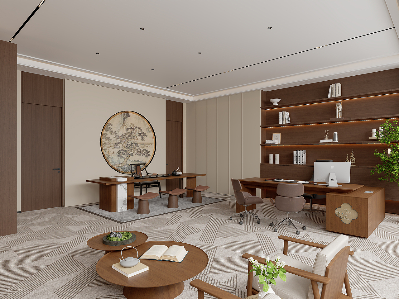 现代办公室 经理办公