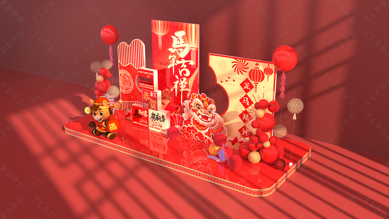 马年原创IP,马年吉祥物,IP周边衍生礼品赠品（图ZMzk4MjQwNTYw） - 展陈设计 - 站酷设计师美陈设计师原创素材 - 站酷ZCOOL