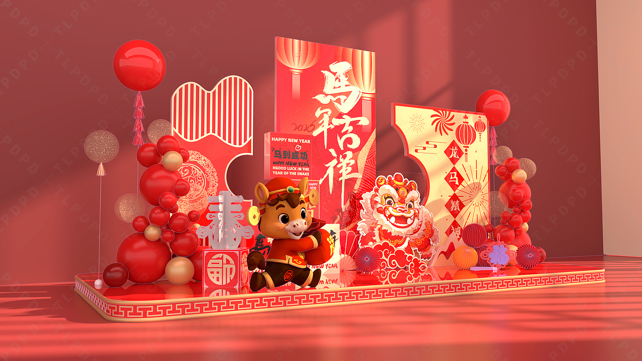 马年原创IP,马年吉祥物,IP周边衍生礼品赠品（图ZMzk4MjQwNTY0） - 展陈设计 - 站酷设计师美陈设计师原创素材 - 站酷ZCOOL