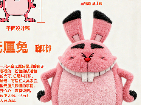 毛绒玩偶设计
