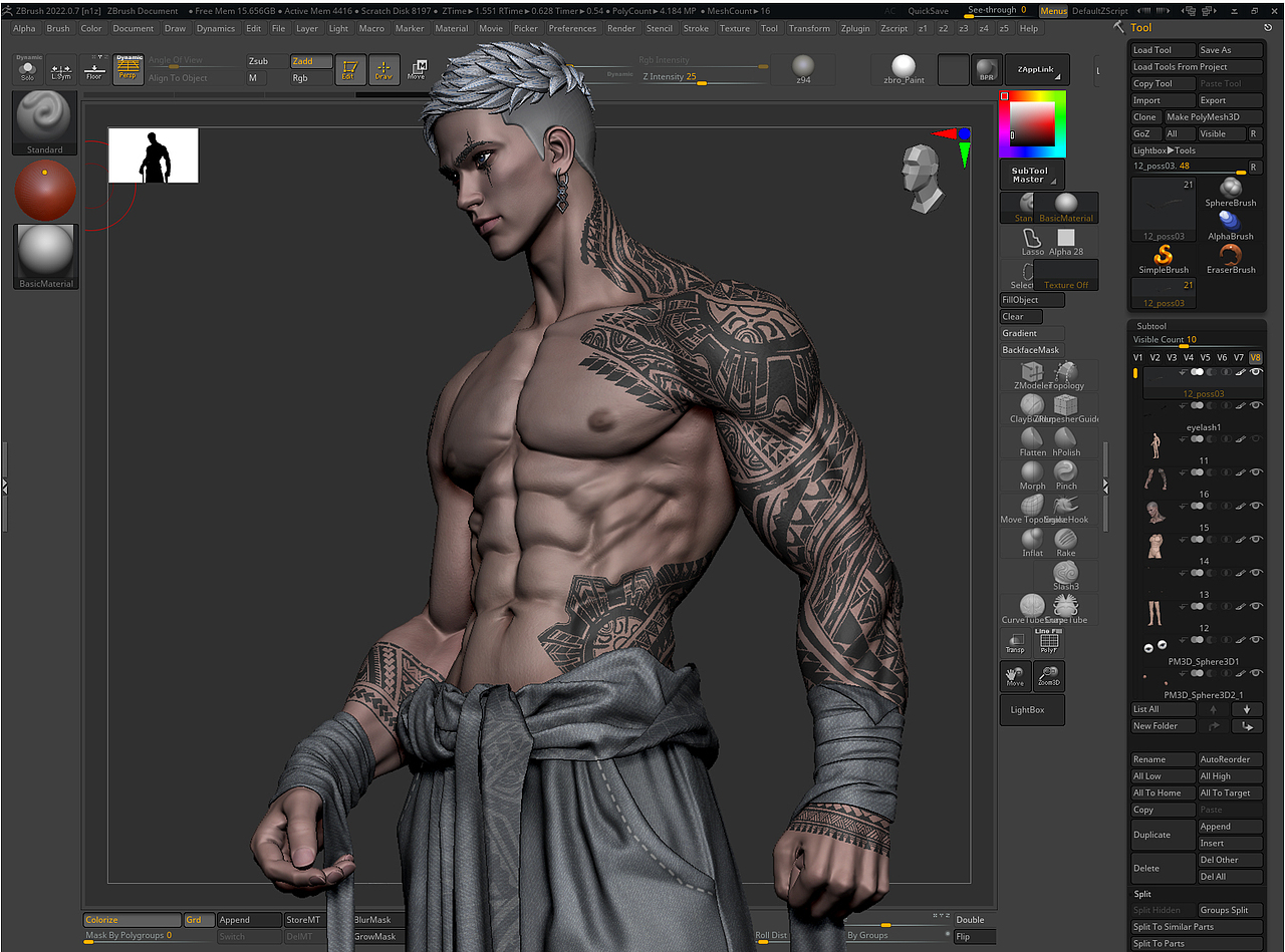 肌肉男练习（图ZMzk4MjQyNzA0） - 人物/生物 - 站酷设计师皓刻原创素材 - 站酷ZCOOL