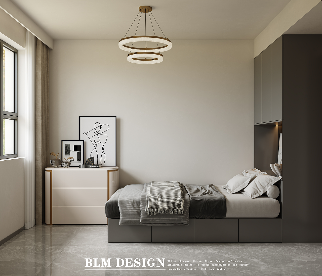 现代家装效果图案例