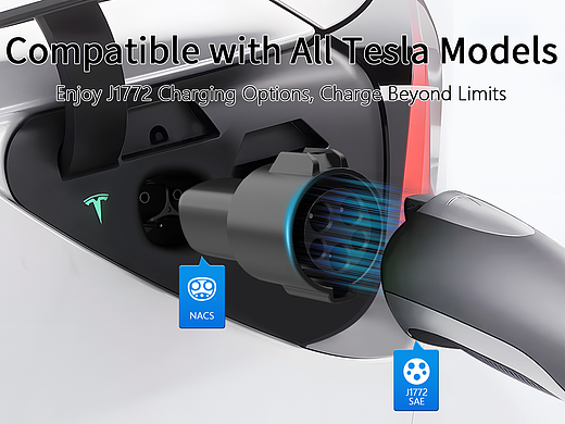 新能源汽车充电枪 亚马逊主图A+设计