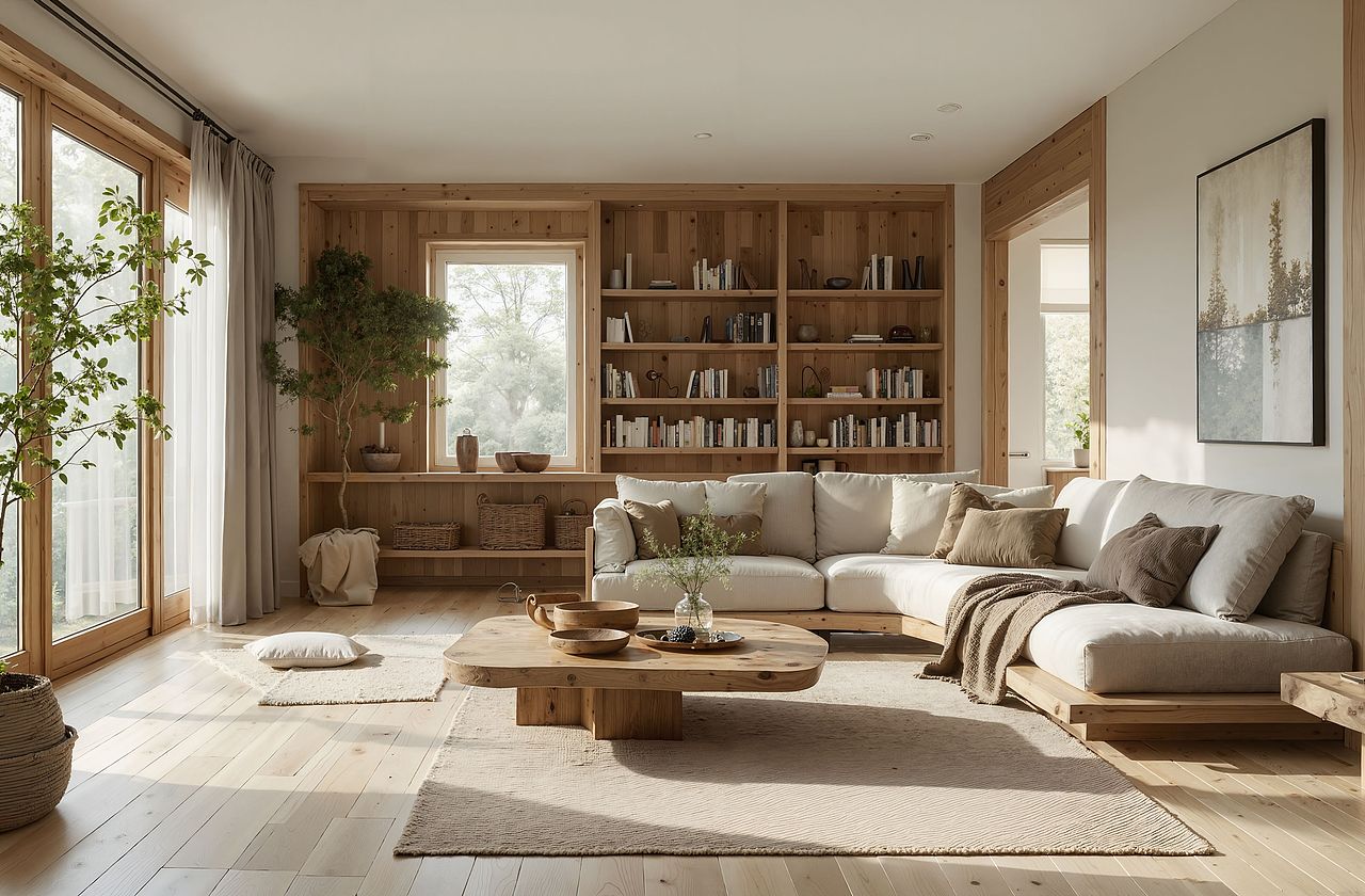 我家原木风高级得像百万设计？才不贵（图ZMzk4MjQ4OTY4） - 家装设计 - 站酷设计师3d设计洲原创素材 - 站酷ZCOOL