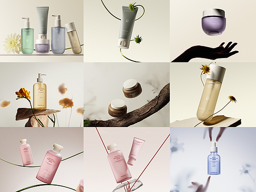 后半年的一些化妆品渲染图。