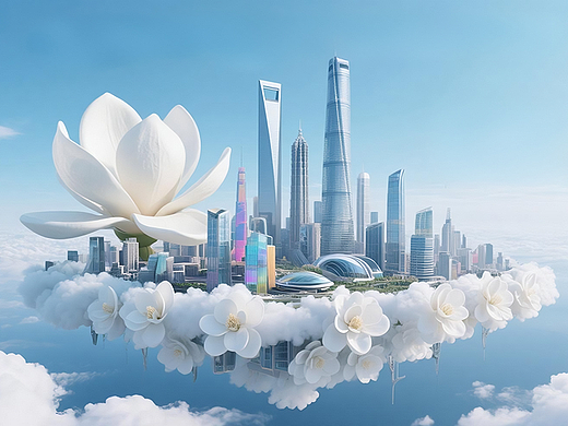 央视-WAIC 2025中国AI盛典-前宣AI视频《玉兰花篇》