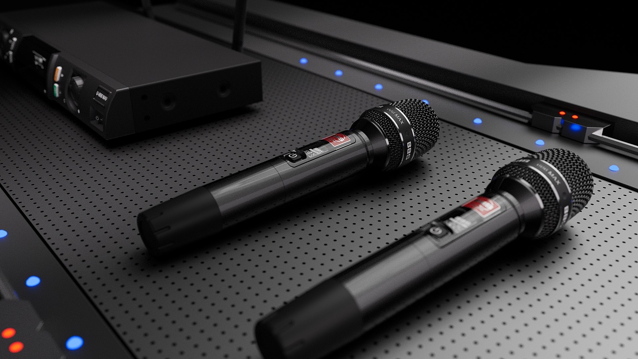 BBS新品U-666max麦克风