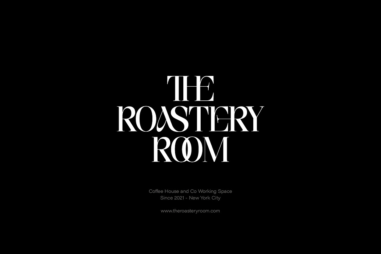 优雅奢侈品牌商标广告海报画册封面标题衬线英文字体