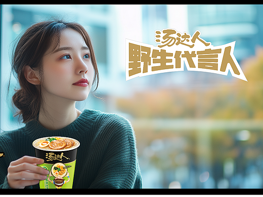 汤达人AI共创-野生代言人