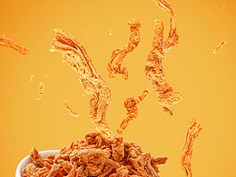 肉丝肉松肉条拍摄合成海报制作设计详情页主图设计