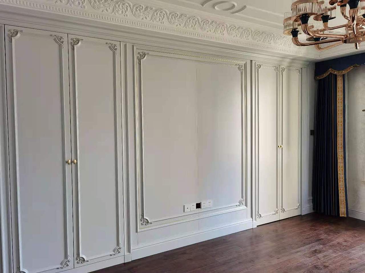 法式风格全屋定制落地实景（图ZMzk4MjYyOTk2） - 家装设计 - 站酷设计师澜山全屋定制设计原创素材 - 站酷ZCOOL