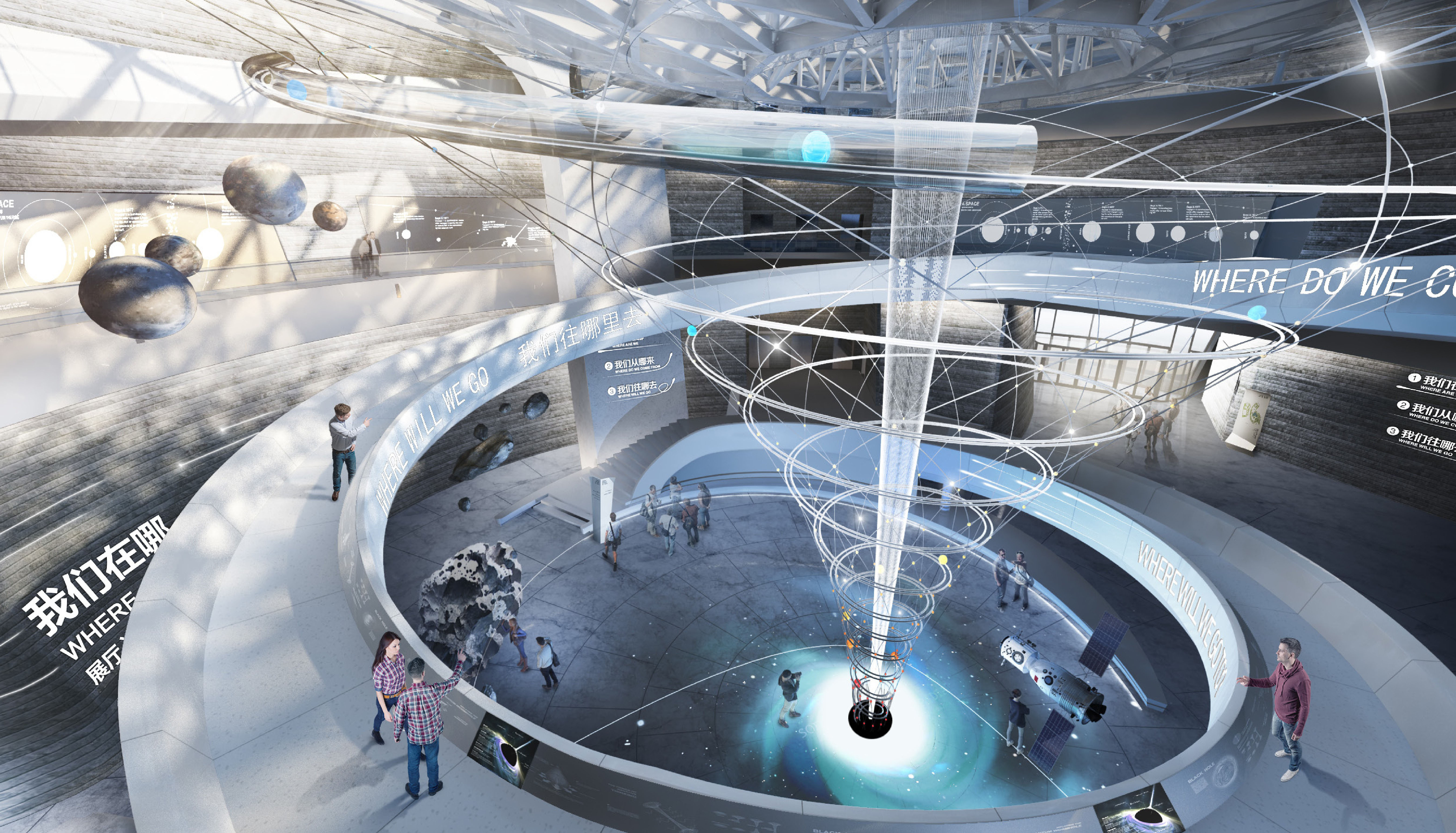 触手可及！上海天文展馆使宇宙史诗 “逛” 成具象奇遇-森克思科技（图ZMTUyNjQ0NzI=） - 观点 - 站酷设计师森克思科技原创素材 - 站酷ZCOOL