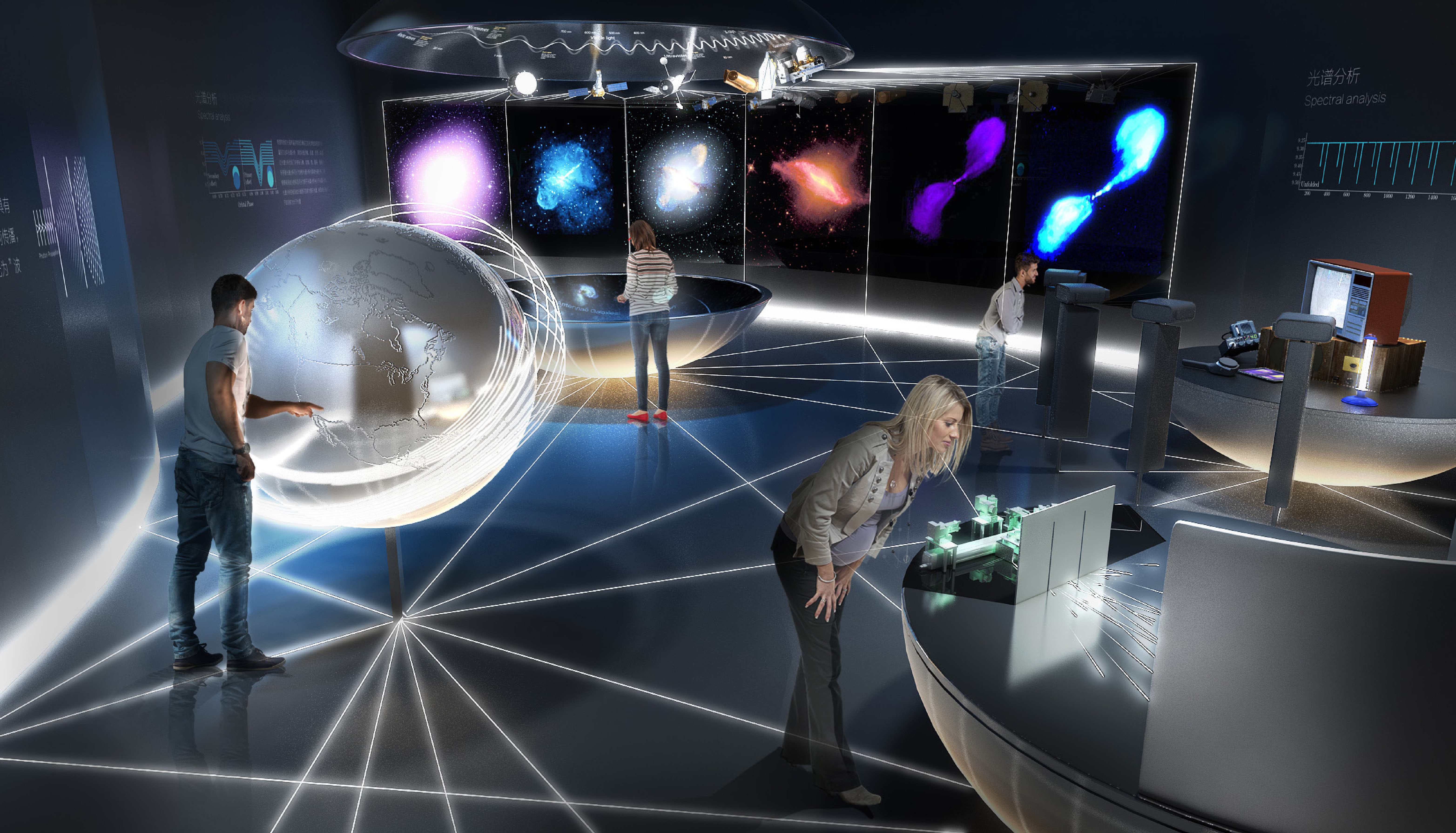 触手可及！上海天文展馆使宇宙史诗 “逛” 成具象奇遇-森克思科技（图ZMTUyNjQ1Mjg=） - 观点 - 站酷设计师森克思科技原创素材 - 站酷ZCOOL