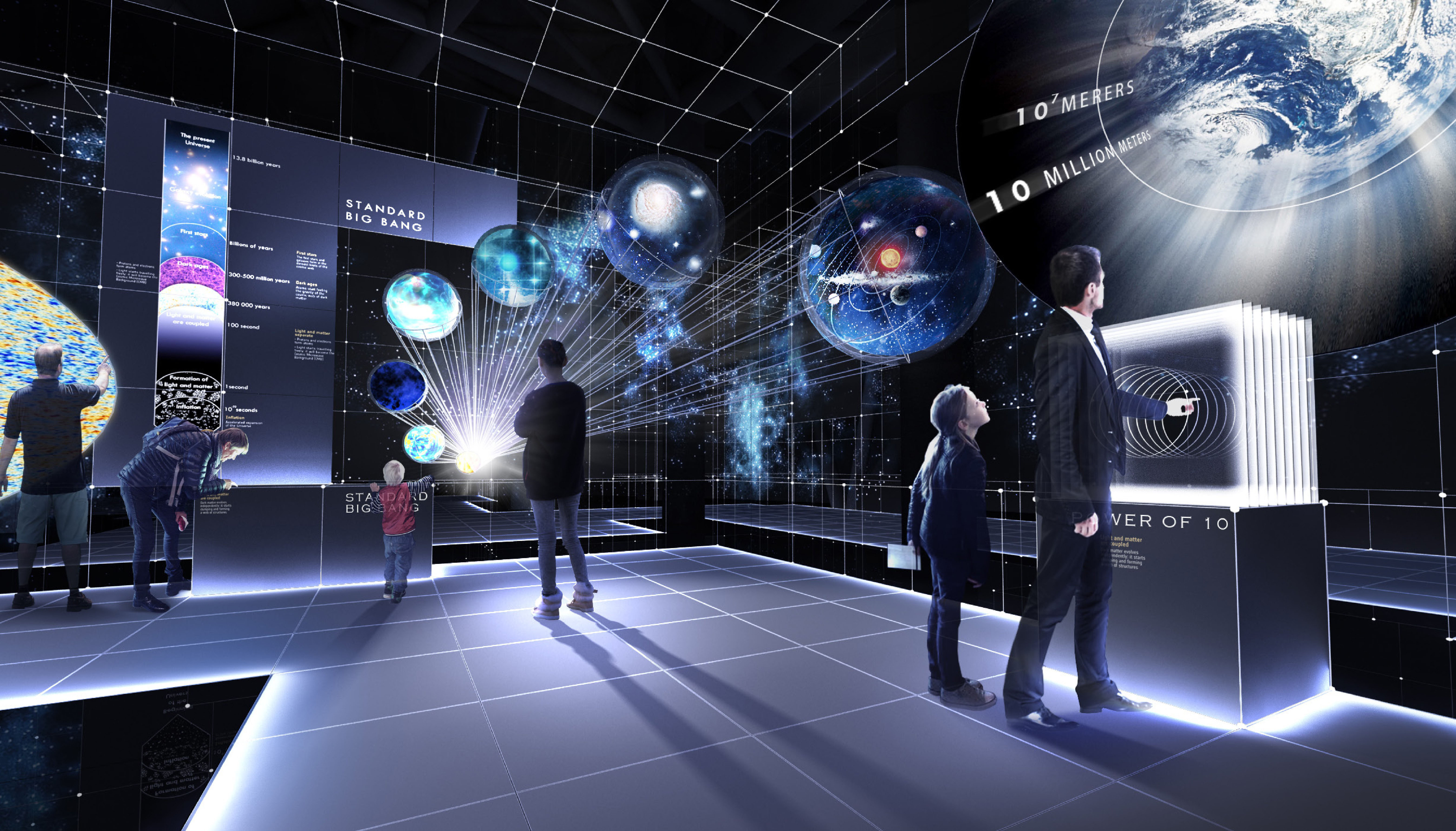 触手可及！上海天文展馆使宇宙史诗 “逛” 成具象奇遇-森克思科技（图ZMTUyNjQ1MzY=） - 观点 - 站酷设计师森克思科技原创素材 - 站酷ZCOOL