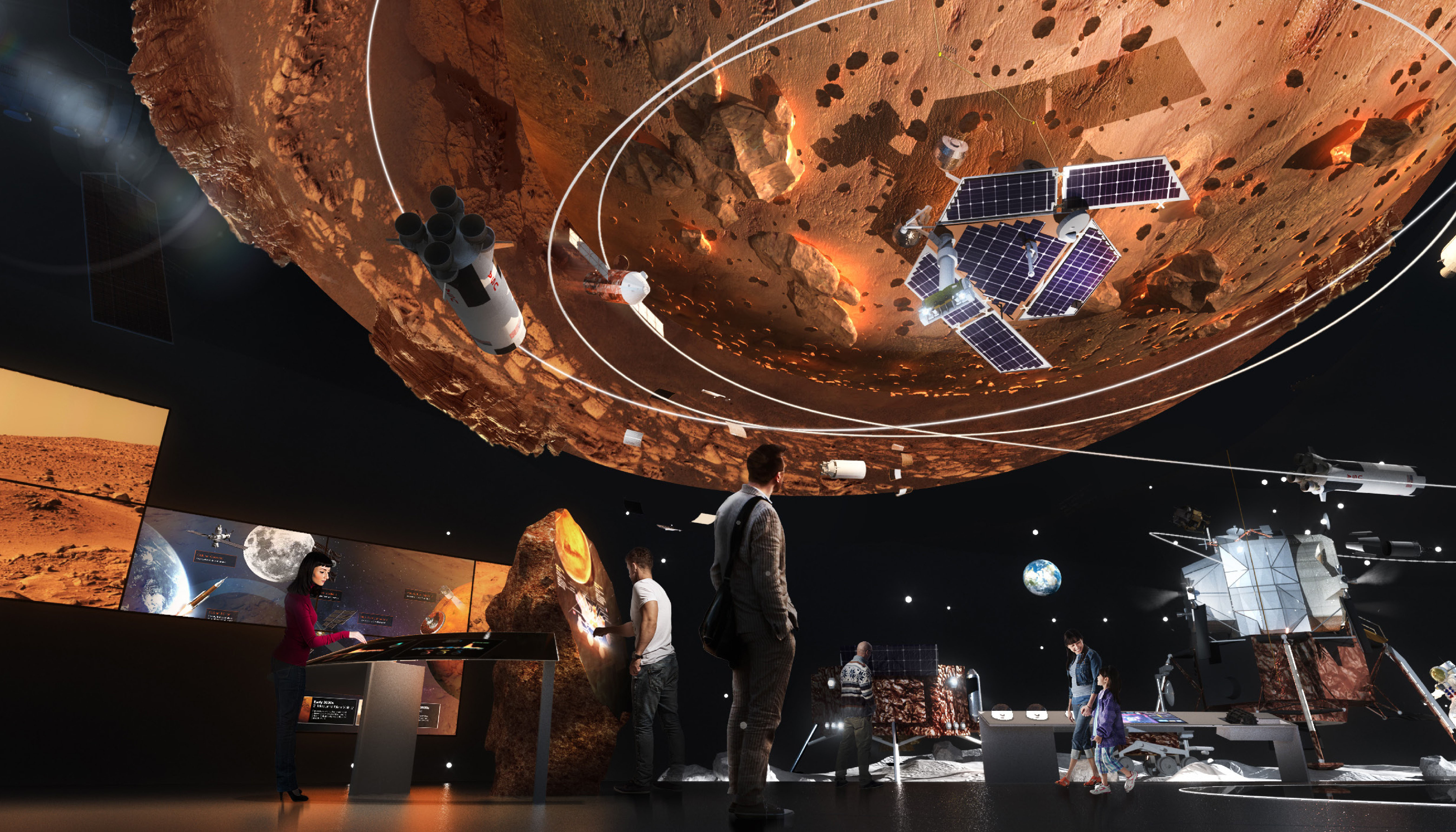 触手可及！上海天文展馆使宇宙史诗 “逛” 成具象奇遇-森克思科技（图ZMTUyNjQ1NDA=） - 观点 - 站酷设计师森克思科技原创素材 - 站酷ZCOOL