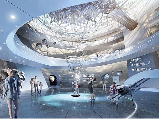 触手可及！上海天文展馆使宇宙史诗 “逛” 成具象奇遇-森克思科技