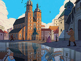 《吹號手的諾言》插畫