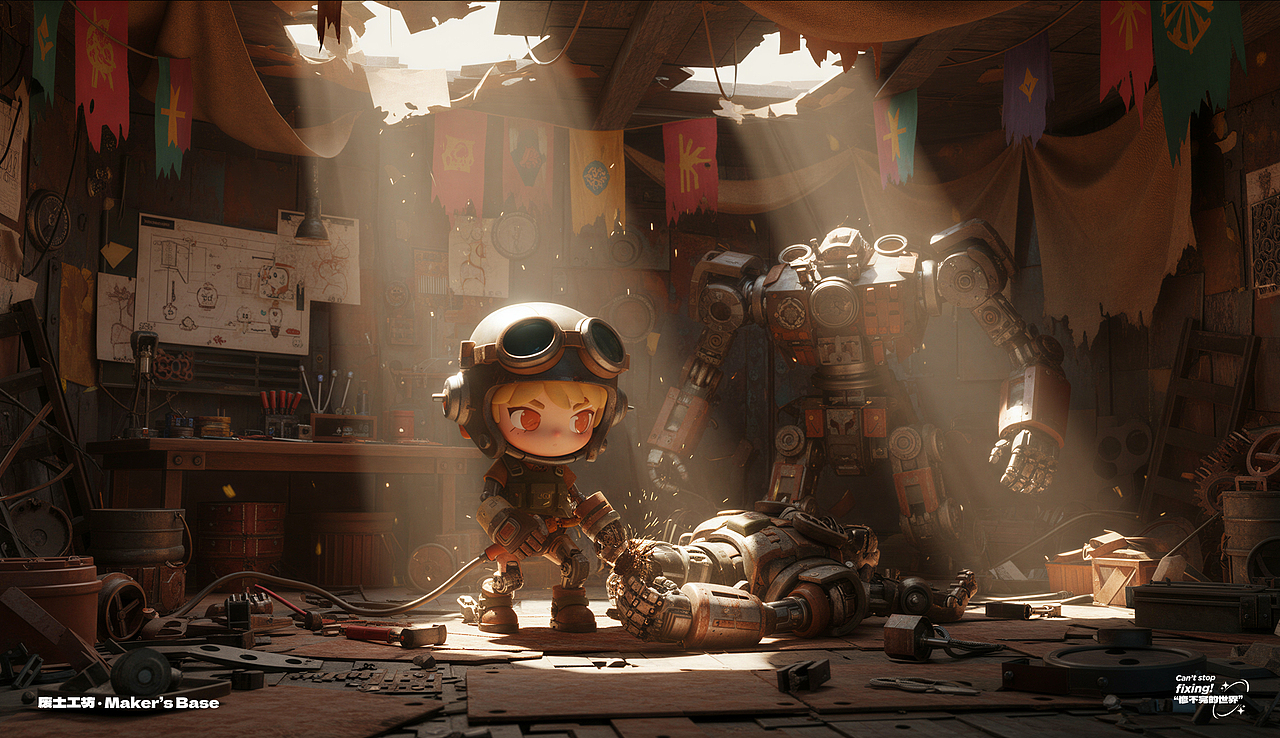 《废土造机师｜WASTELAND MAKER》（图ZMzk4MjY1Mjg0） - AI作品 - 站酷设计师魔杰作MOJZ原创素材 - 站酷ZCOOL