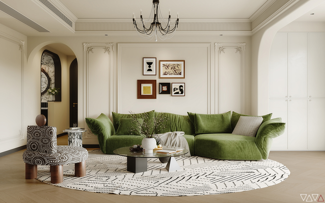 法式客餐厅效果图