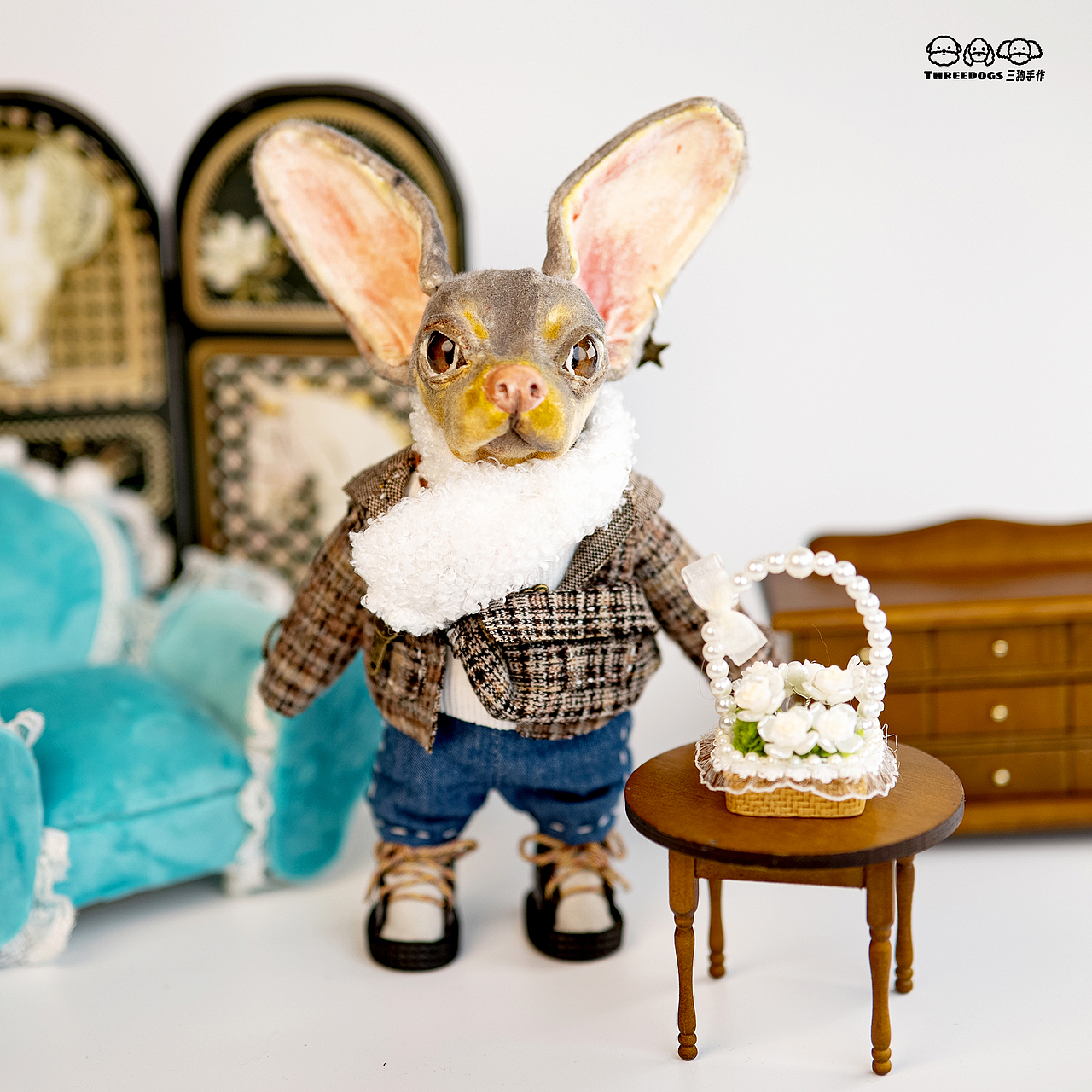 三狗定制玩偶-小吉（图ZMzk4MjY5NDg0） - 工艺品设计 - 站酷设计师三狗玩偶原创素材 - 站酷ZCOOL