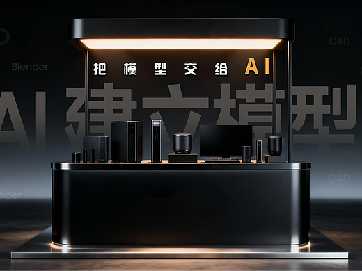 AI 工具评测-3D模型AI 制作