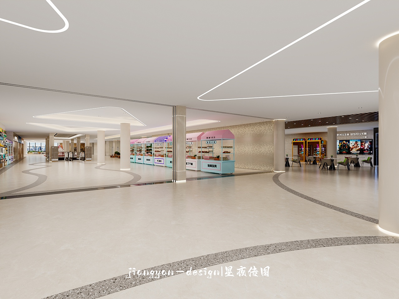 都市会客厅 | 商业空间（图ZMzk4Mjc0MDA4） - 商业空间设计 - 站酷设计师星夜姜妍吖原创素材 - 站酷ZCOOL