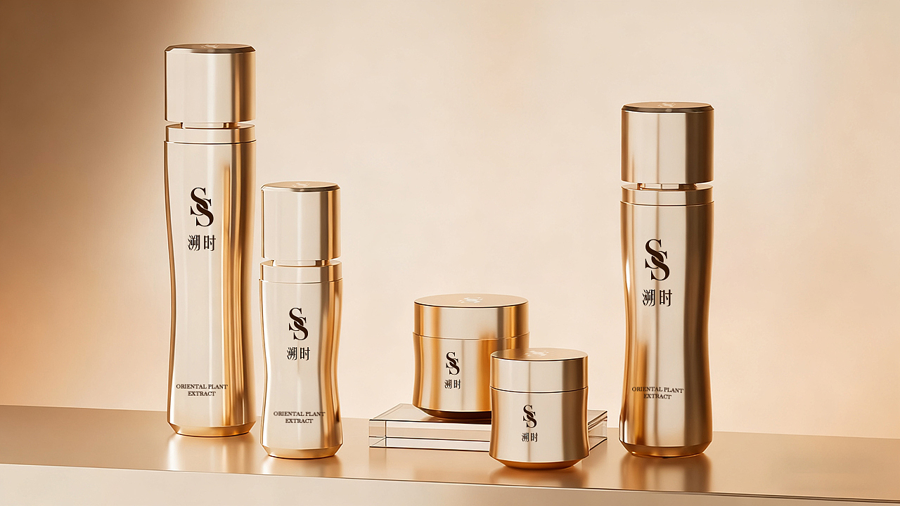 AIGC《溯时》天然植物护肤水品牌设计方案