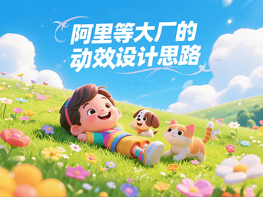 阿里等大厂的动效设计思路